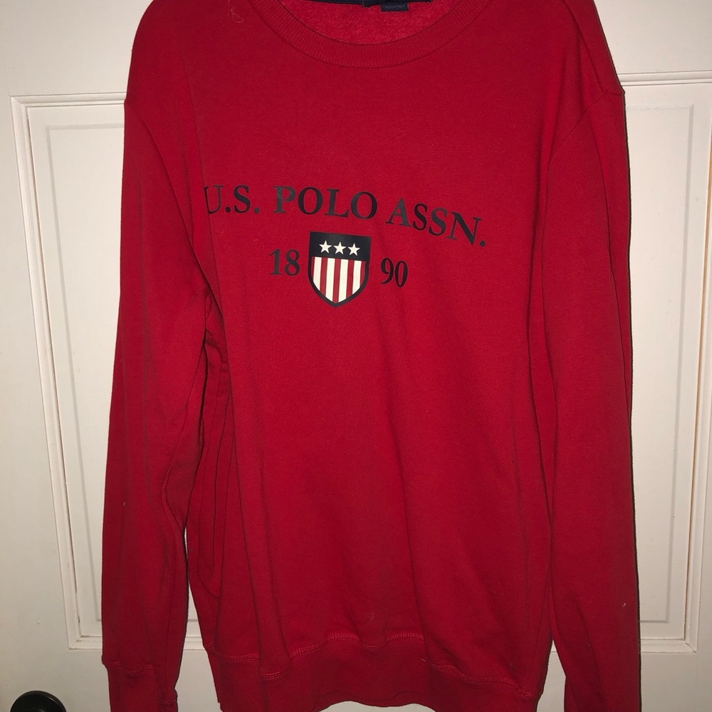 U.S. Polo Assn. Bold Red sweatshirt